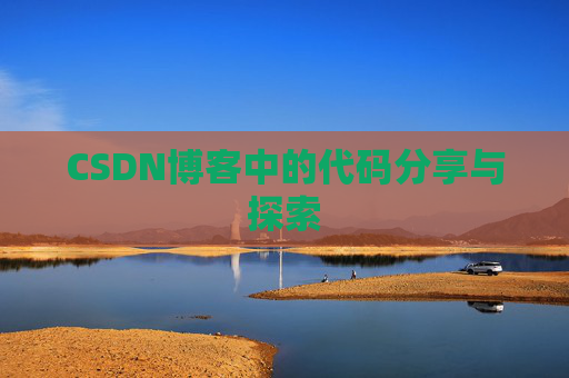 CSDN博客中的代码分享与探索